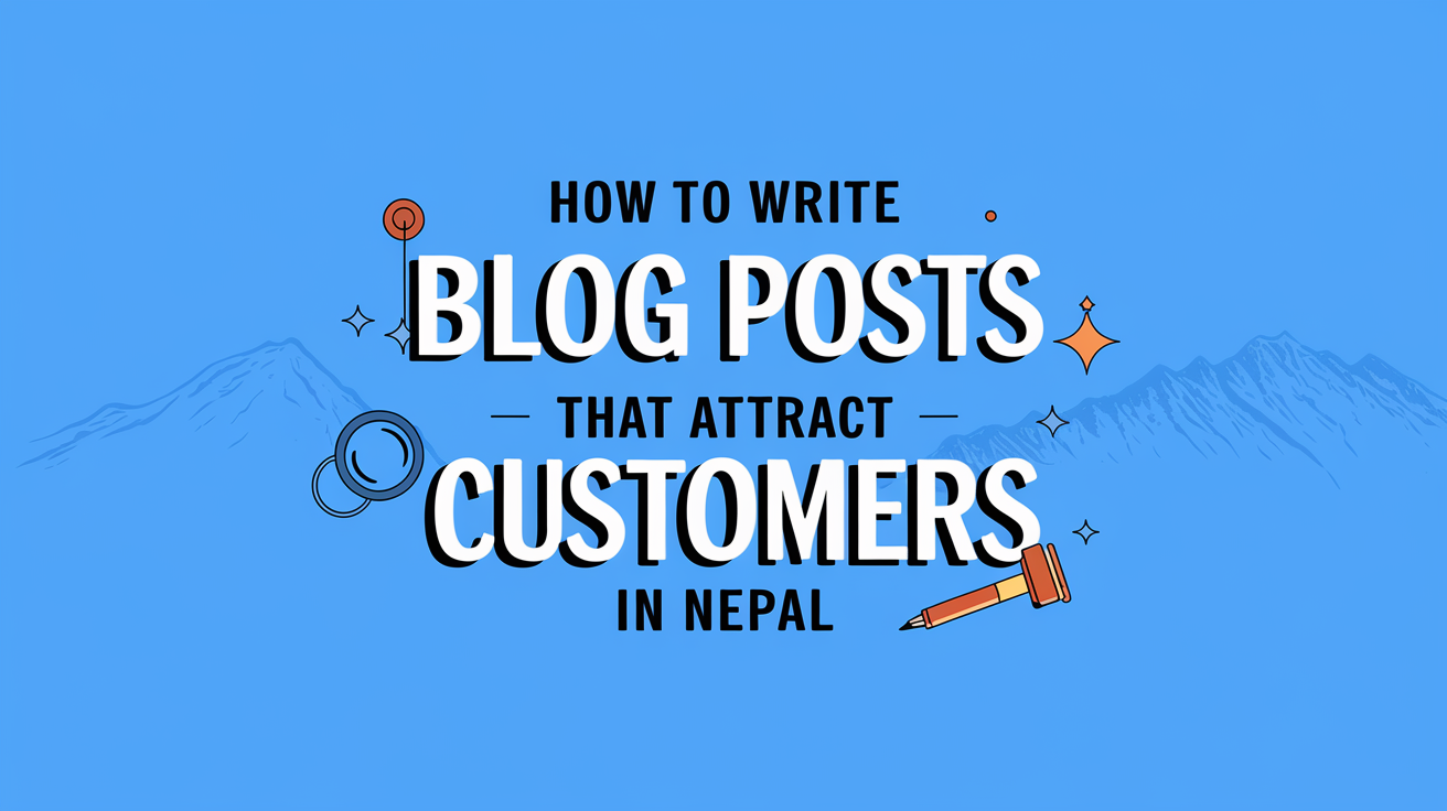 How to Write Blog Posts That Attract Customers in Nepal